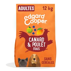 12kg Edgard & Cooper Adult Graanvrij Kip - Droog hondenvoer