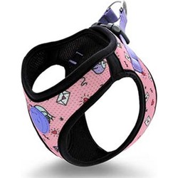 Morso hondentuig body mesh gerecycled sweet tweet roze