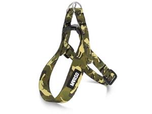 MORSO Mini Hondentuig Full Metal Dog Bruin 24-32x1,5 cm