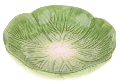 Happy Pet voerbak green leaf groen