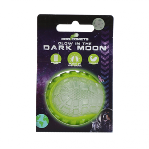 Dog Comets Glow in the Dark Moon Green S