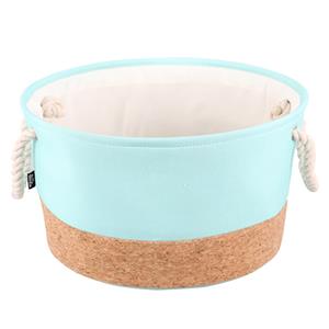 Duvo+ Guava Cork & Poly mand rond L - 45x45x25cm