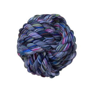 Nobleza Stevige touwbal 7 cm voor hond