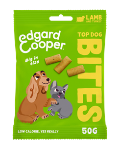 Edgard&Cooper Edgard & Cooper Bites Large Lam&Kalkoen hondensnacks 50 gram