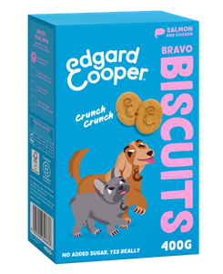 Edgard&Cooper Adult Biscuit Zalm&Kip 400 gr