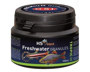 HS Aqua Freshwater Granules XS | voor extra kleine vissen 100ML