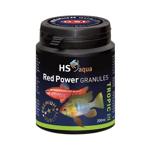 HS Aqua Red Power Granules XS | voor extra kleine vissen 200ML