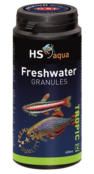 HS Aqua Freshwater Granules XS | voor extra kleine vissen 400ML