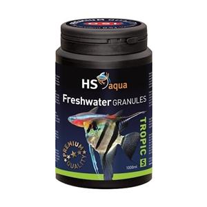 HS Aqua Freshwater Granules | voor kleine vissen 1000ML