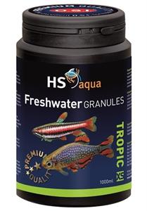 HS Aqua Freshwater Granules XS | voor extra kleine vissen 1000ML