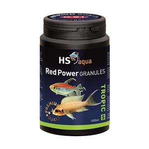 HS Aqua Red Power Granules S | voor kleine vissen 1000ML