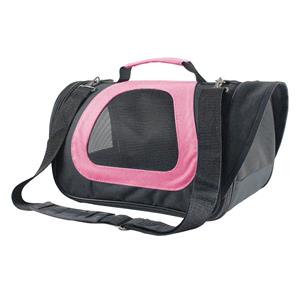 nobleza Draagtas - Voor hond en kat - Tot 7 kg - 45x28x29 cm - Roze