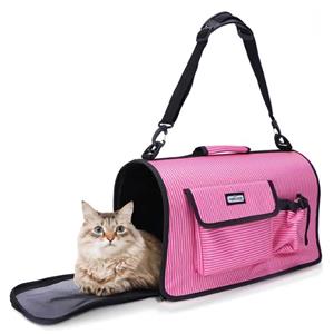 nobleza Katten draagtas - Tot 4 kg - 44,5x20x26 cm - Roze