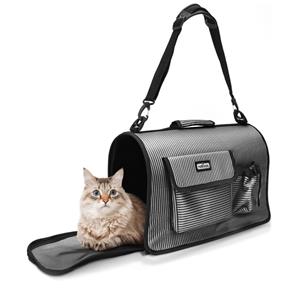 nobleza Katten draagtas - Tot 4 kg - 44,5x20x26 cm - Zwart
