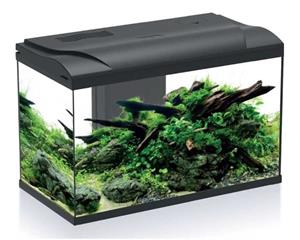 HS Aqua Aquarium Platy Bio 70 LED | 70L | 59 x 31 x 39 CM Zwart Compleet