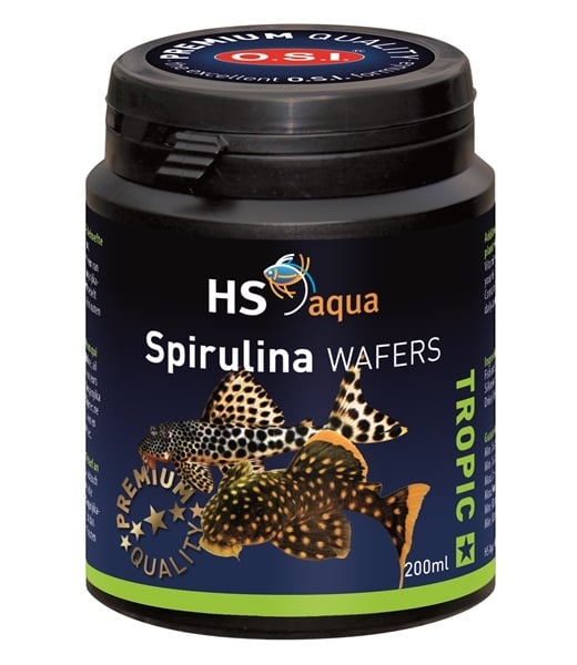 HS Aqua Spirulina Wafers 200ML