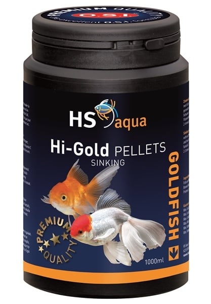 HS Aqua Hi-Gold Pellets 1000ML