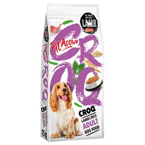 Voordeelpakket: 2 x 15 kg FitActive CROQ Premium Lam & Rijst hondenvoer droog
