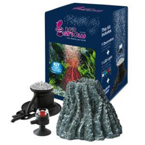 Hydor H2Show Earth Wonders Volcano Kit Rood LED