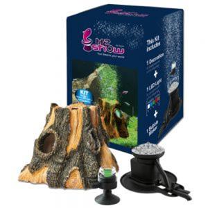Hydor H2Show Earth Wonders Wood Kit Groen LED