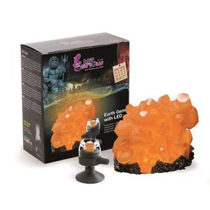 Hydor H2Show Earth Gems LED Orange Citrine