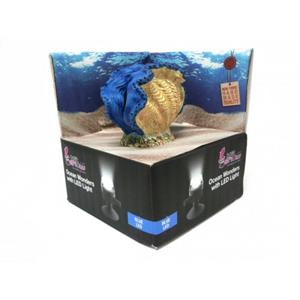 Hydor H2Show Deco Blue Clam (schelp) LED