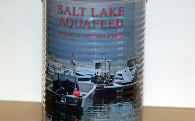 Salt lake Aquafeed Artemia eieren 454 gram Diepvries
