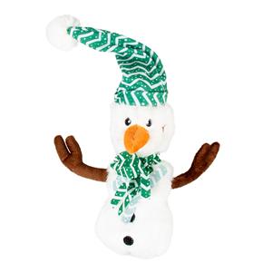 Duvo+ Xmas Pluche Sneeuwman Leo Kerstspeelgoed