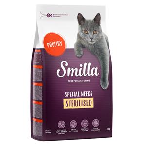 1 kg Smilla Adult Sterilised Kattenvoer Droog