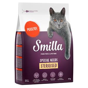 Smilla 4kg Adult Sterilised met Gevogelte  Kattenvoer