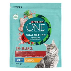 Purina One Dual Nature Adult met Kip & Cranberry Kattenvoer - 650 g