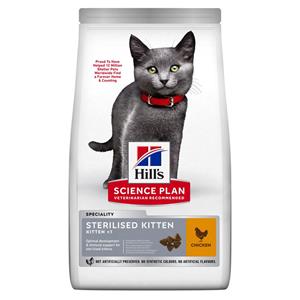Hill's Kitten Sterilised kattenvoer met kip 2 x 10 kg