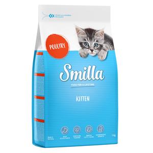 1kg Kitten met Gevogelte Smilla Kattenvoer