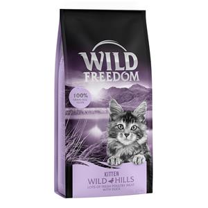 6,5kg Kitten Wild Hills Eend Wild Freedom Kattenvoer droog
