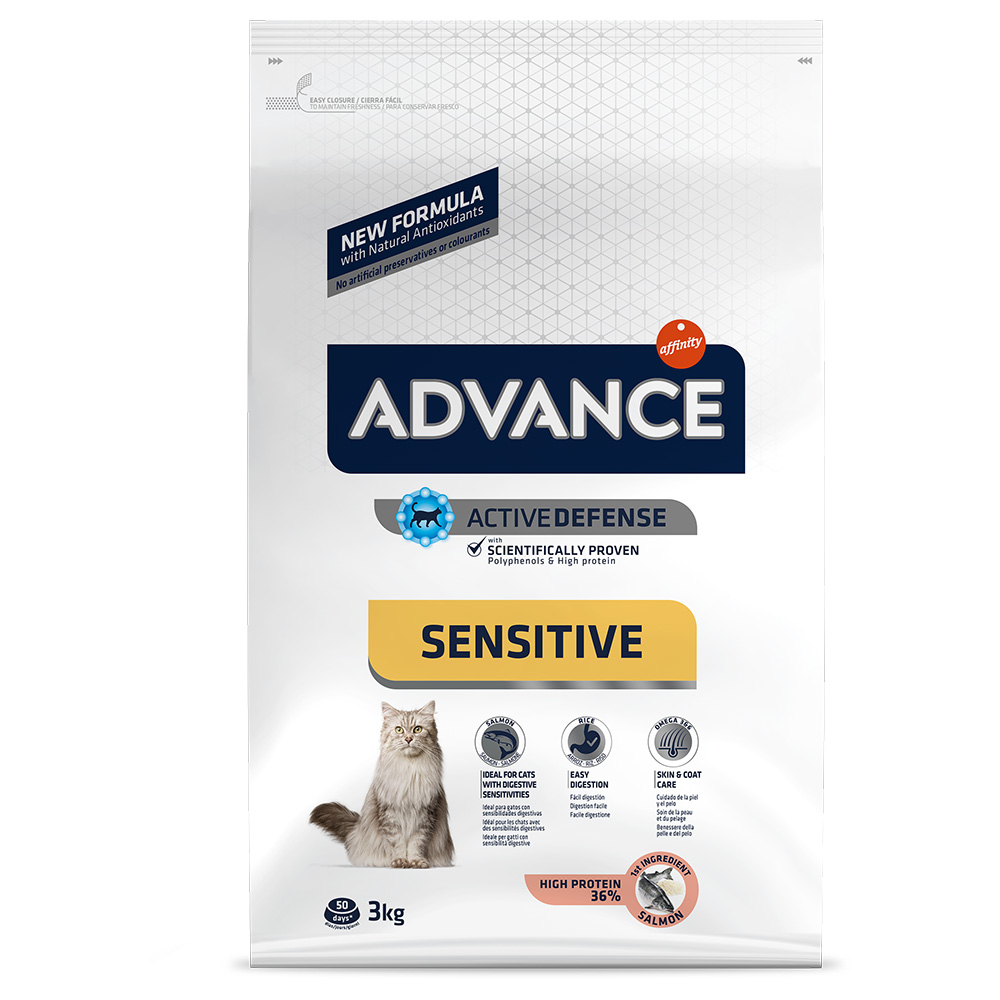Affinity Advance Advance Sensitive met Zalm & Rijst Kattenvoer - 3 kg