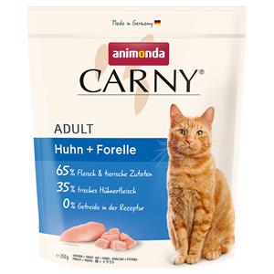 350g animonda Carny Adult Huhn + Forelle Katzenfutter trocken