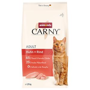 Animonda Carny 1,75kg  Adult Huhn + Rind Katzenfutter trocken