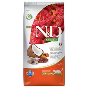 N&D Quinoa kattenvoeding Skin&Coat Haring 5 kg
