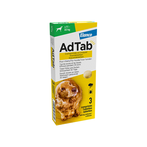 AdTab Hond - 450 mg - 11-22 kg - 2 x 3 tabletten