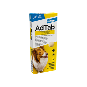 AdTab Hond - 900 mg - 22-45 kg - 2 x 3 tabletten