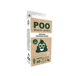 M-PETS Poo Bio Poepzakjes - Geurloos - 60 stuks