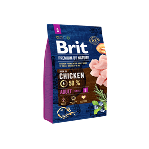 Brit-petfood Adult S - 3 KG