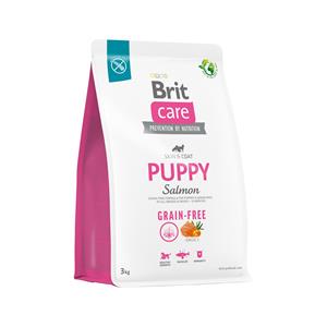 brita Trockenfutter für Welpen und junge Hunde aller Rassen (4 Wochen – 12 Monate). Brit Care Dog Grain-Free Puppy Salmon 3 kg