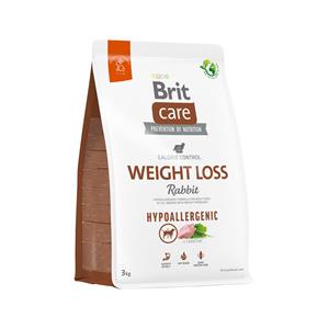 Brit Zorg Hond Hypoallergeen Gewichtsverlies Konijn 3 kg