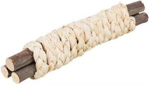 Trixie Wooden sticks with straw 15 × 3 cm