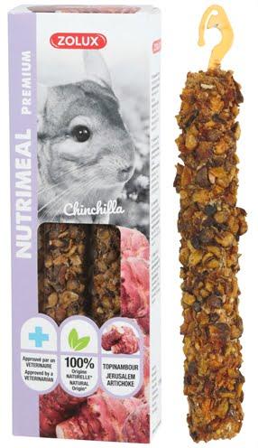 ZOLUX nutrimeal stick chinchilla aardpeer (110 GR 2 ST)