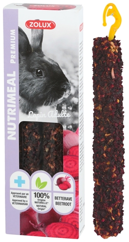 ZOLUX nutrimeal stick konijn rode biet (115 GR 2 ST)