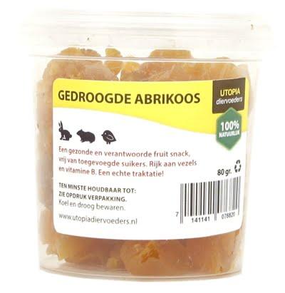 UTOPIA gedroogde abrikoos (80 GR)