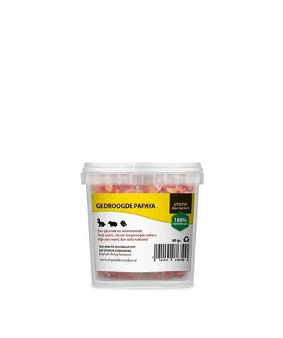 Utopia gedroogde papaya