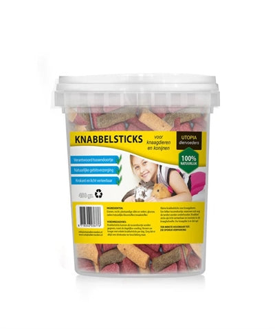 UTOPIA diertotaal knabbelsticks (450 GR)